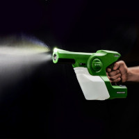 Fogging with disinfectant chemical