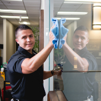 Glass cleaning