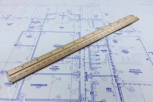 blueprint Skipped trash can